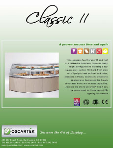 Download All Classic II Spec Sheets & Accessories in One Document