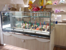 Diamond 3: gelato / ice cream linear display