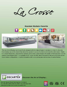 Download All La Crosse Spec Sheets & Accessories in One Document