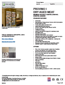 Download Provino I Dry Aged Meat Spec Sheets