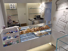 Custom Rosa pastry display
